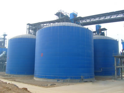 开鲁水泥钢板库改造