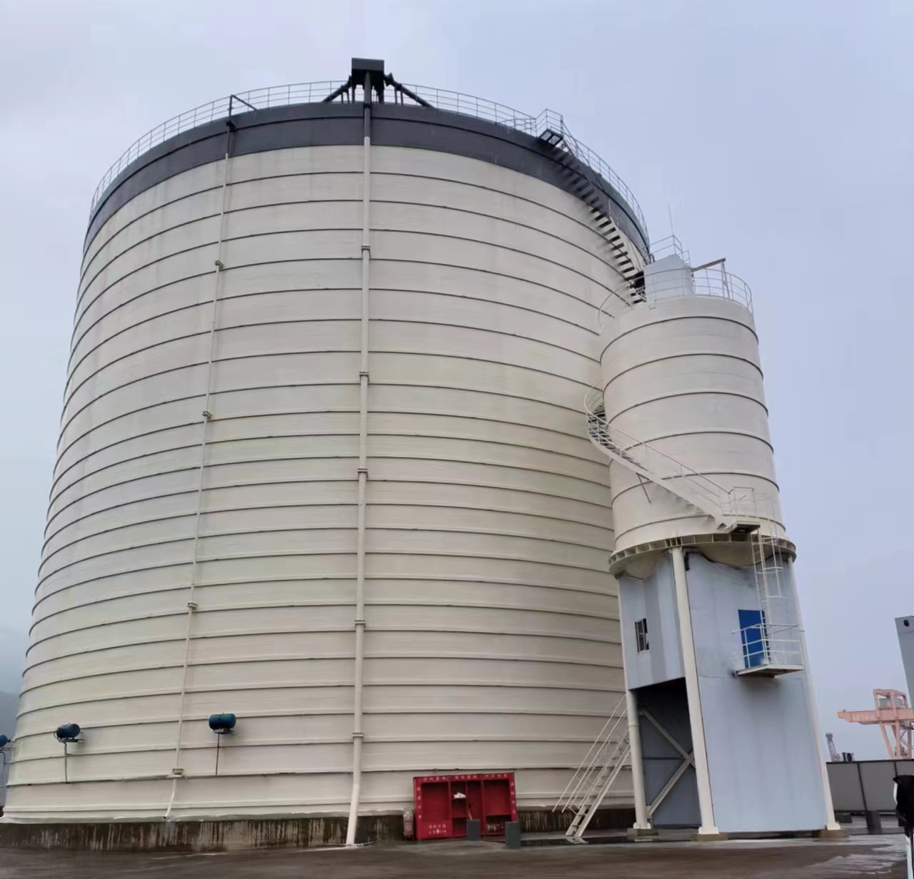 开鲁10万吨水泥钢板库